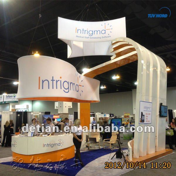 Shanghai detian exhibition booth contractor предоставляет услуги по дизайну стендов, услуги по выкладке стендов