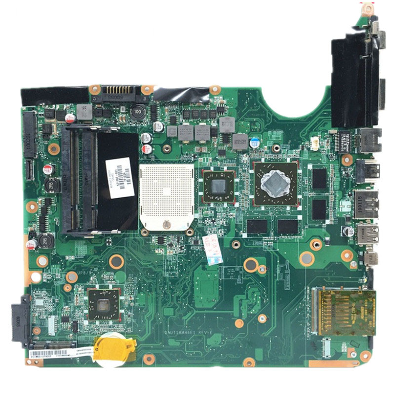 Популярная материнская плата для ноутбука HP DV6-2000 571187-001, HD 4650, 1 ГБ, DAUT1AMB6E1, DDR2 100%, протестирована, быстрая доставка