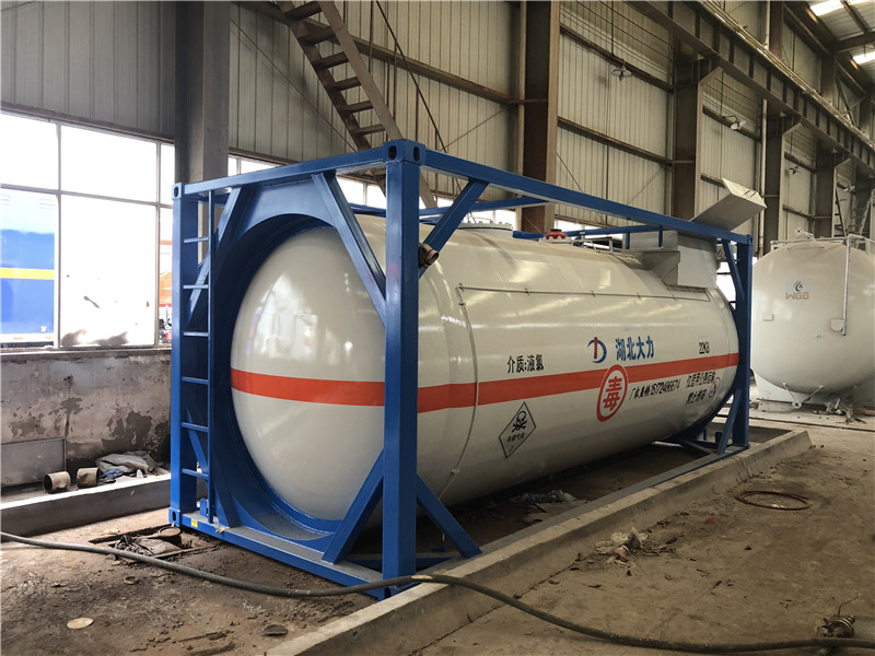 Абсолютно Новый Iso 20ft резервуар для резервуара, резервуар для газа