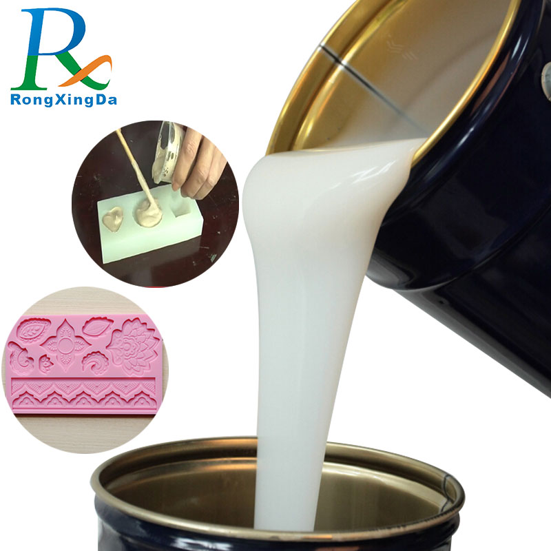 Food grade resin mould silicone liquid material making mold for cookies