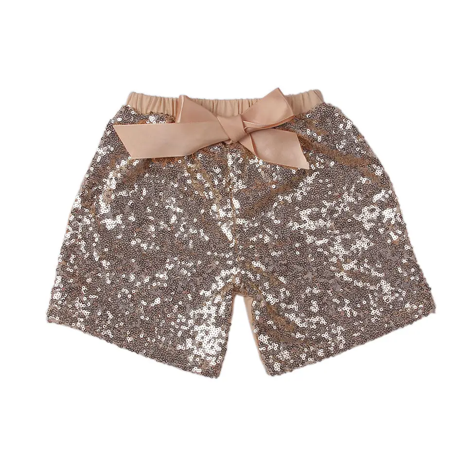 Summer Shiny Baby Shorts Bloomers Sequin Shorts For Children