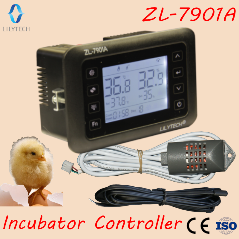 ZL-7901A, PID многофункциональный автоматический интеллектуальный контроллер инкубатора, контроллер инкубатора, Lilytech, контроллер инкубатора