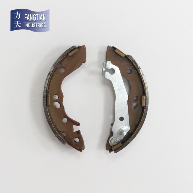 AH1010 Semi-metallic auto brake shoes drum brake shoe