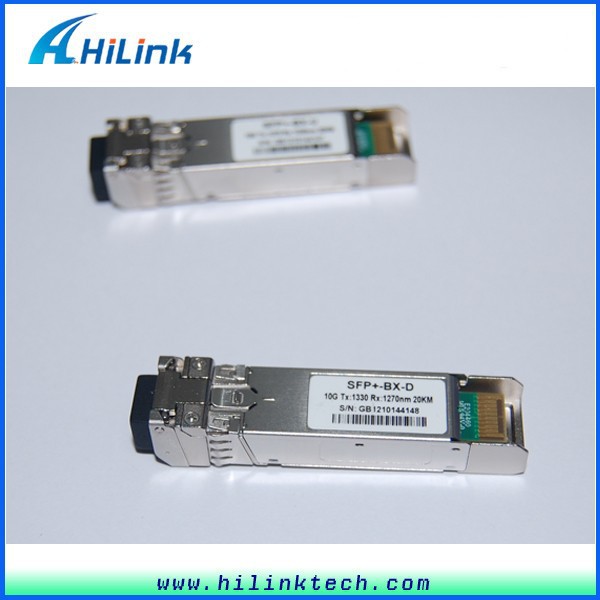 хорошая цена марки совместимых 10g-bx-u sfp+ биди 20km