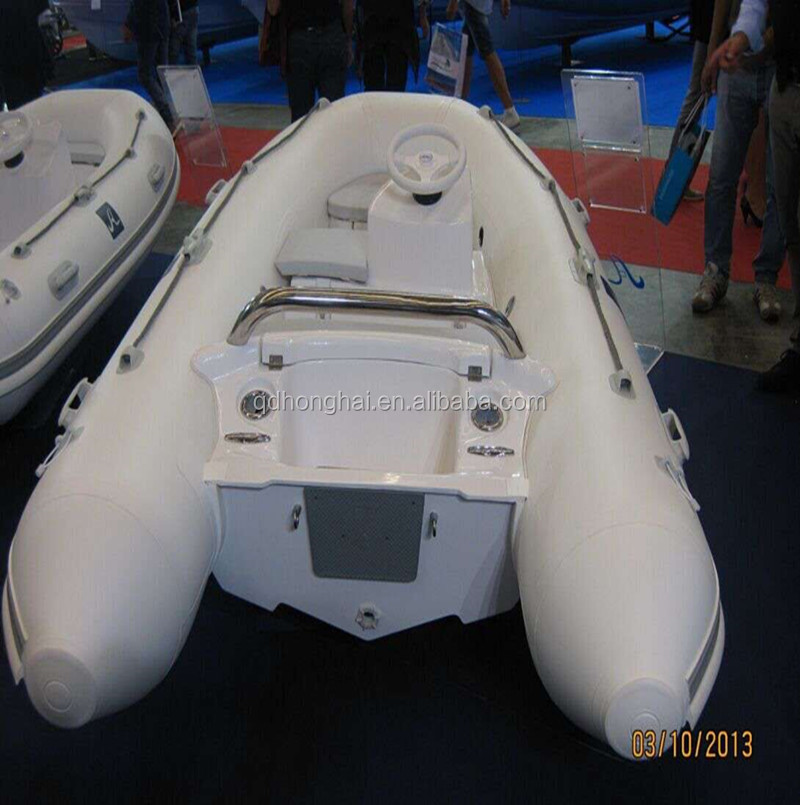 Ребристая надувная лодка гребная лодка fiberglas корпус лодки