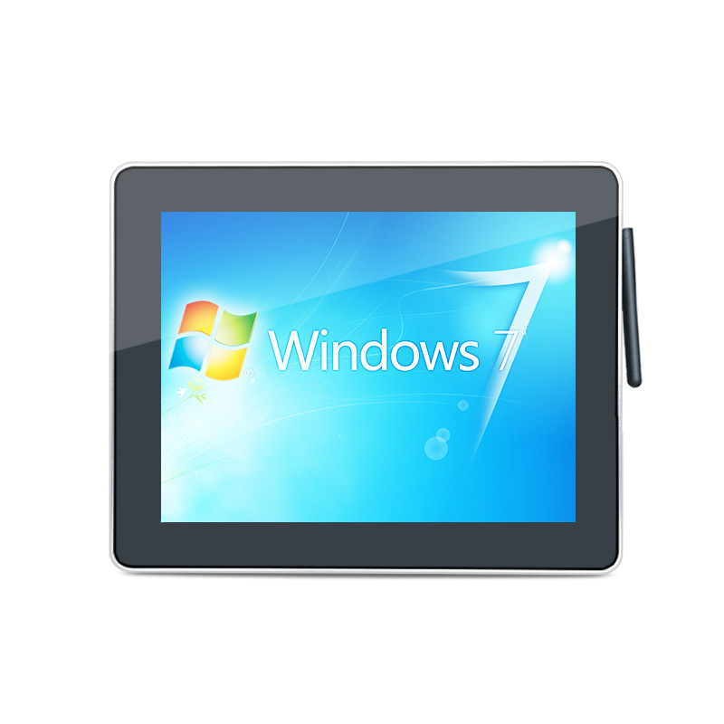 All in one 10.4 inch fanless industrial touch screen mini pc CREATELY
