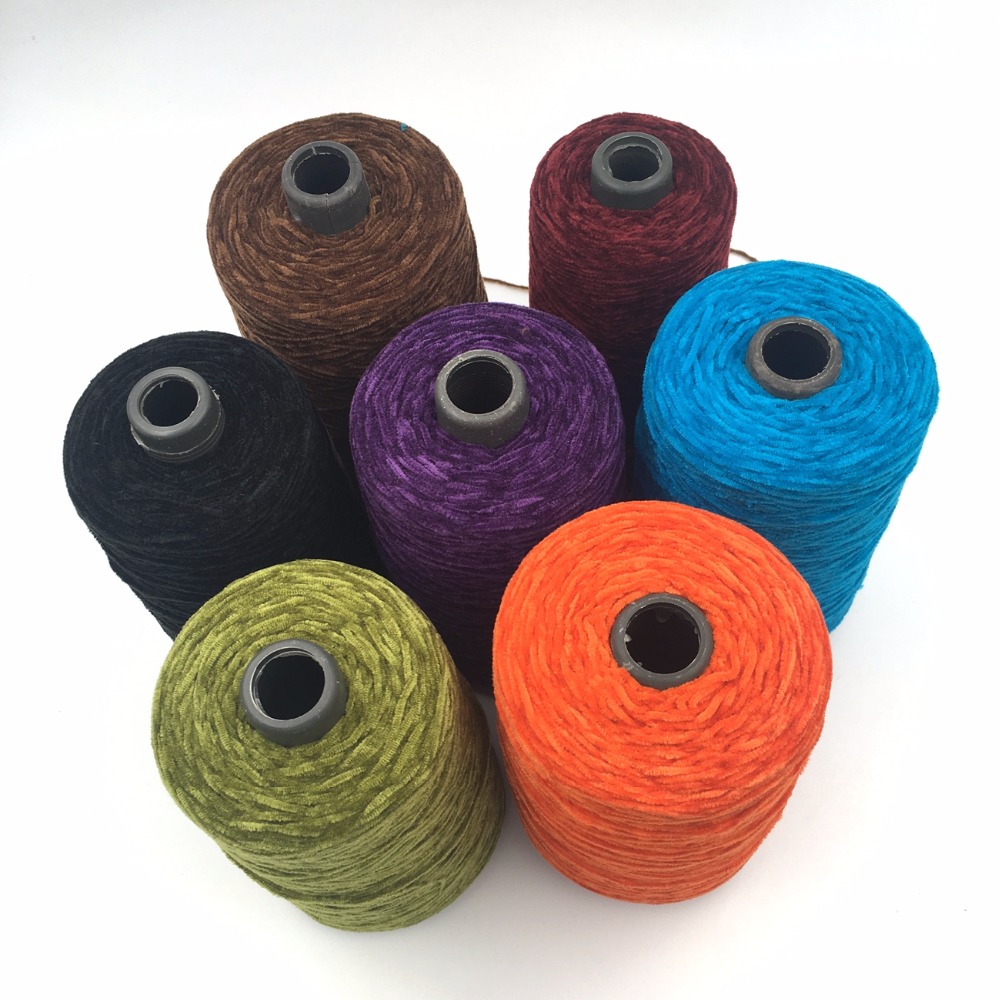 100% Acrylic Chenille Yarn for Knitting Scarf for Pakistan