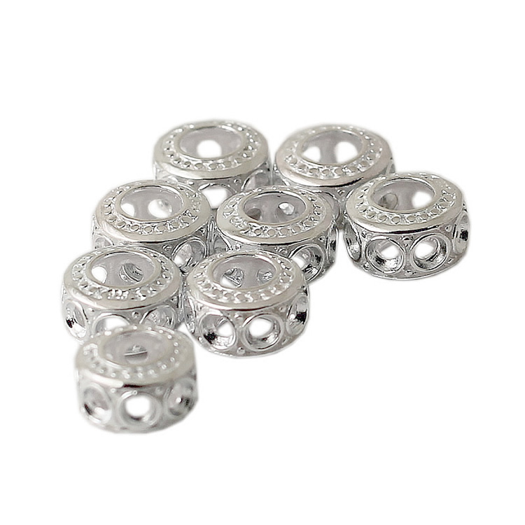 Beadsnice ID 28412 оптовая продажа ювелирных изделий Spacer DIY браслет 925 Серебряные шарики