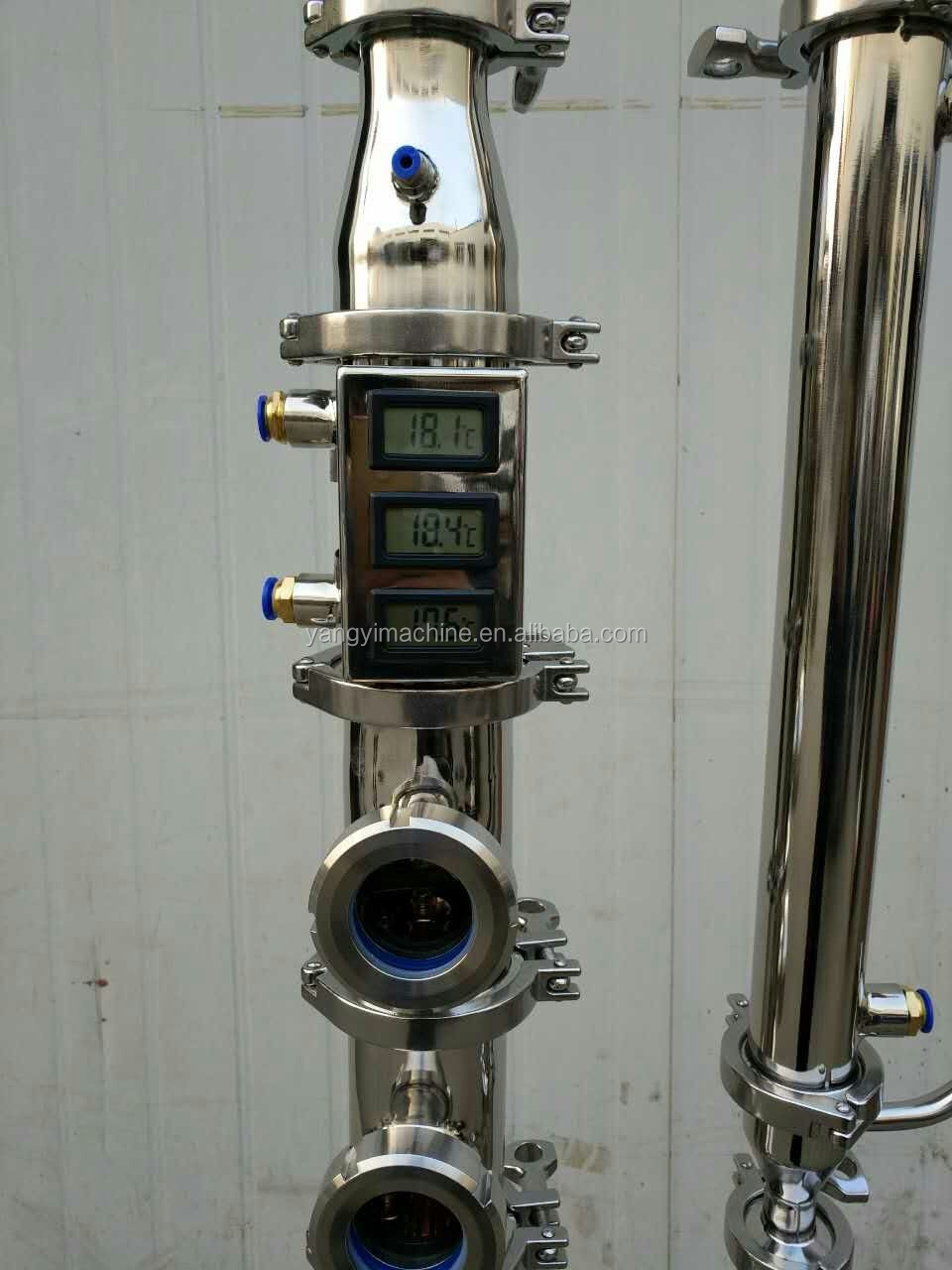 SS304 50L tank and still tower with gin basket full set