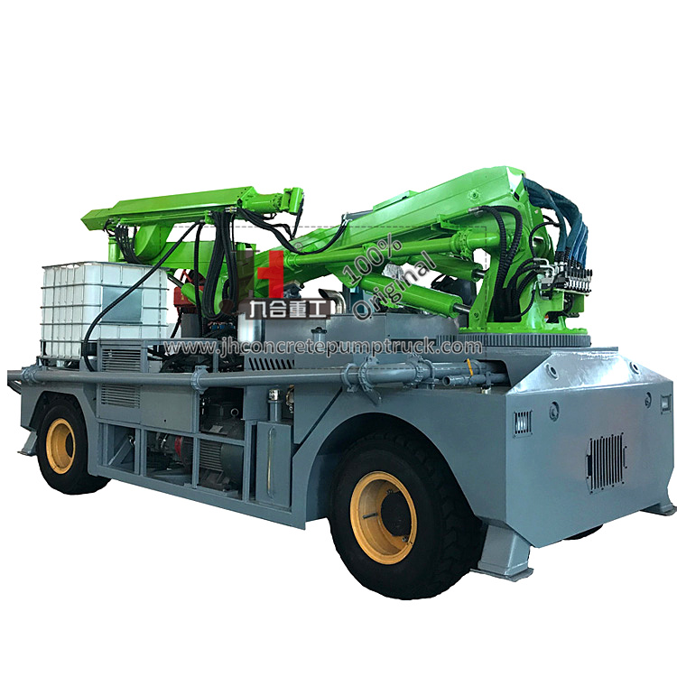 Китай мокрый shotcrete машина JIUHE JHGHP30 30m3/h бетон shotcrete машина