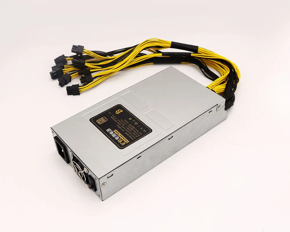 Manufacture 1800W 90plus PC ATX Power Supply For S7 S9 L3 D3 R4 Bitcoin Miner