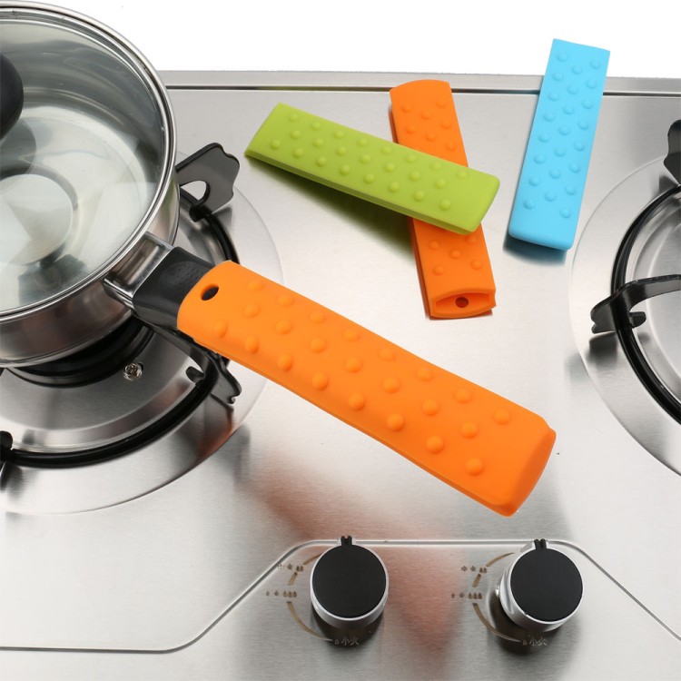 BPA Free Custom Kitchen Heat Resistant Silicone Hot Handle Holder