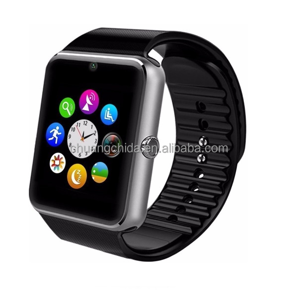 2021 Cheapest wearable device Touch Screen support 2g SIM CARD GPS GT08 Smart Watch