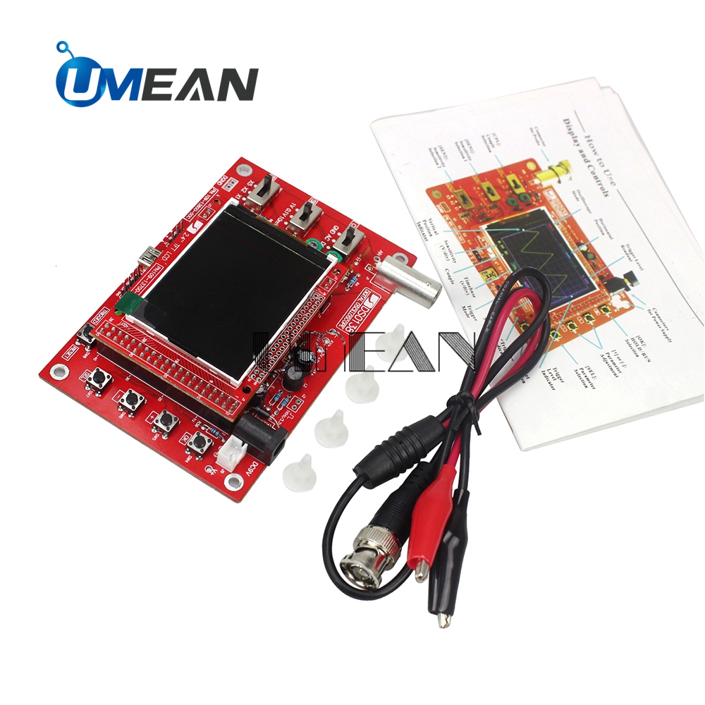 DSO138 DS0138 2,4 "TFT карманный цифровой осциллограф Набор DIY частей