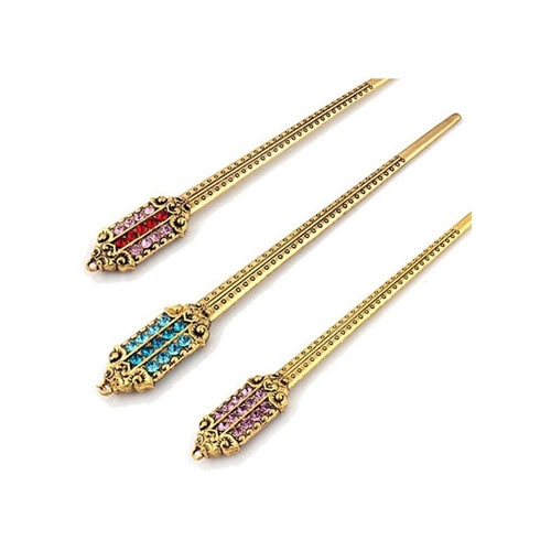 Аксессуары для волос rhinestone металлические шпильки для волос для продажи