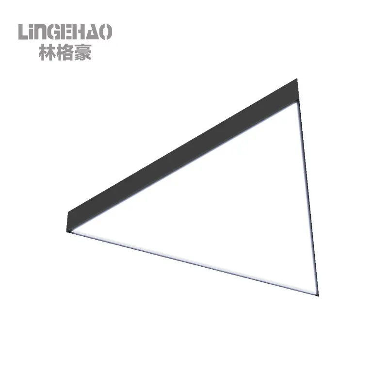Free combination right triangle 300*300*424mm 18W led Linear Pendant Light