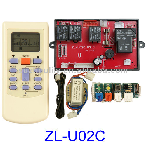 ZL-U02C, универсальный контроллер A/C для сплит-кондиционера, недорогая модель, Lilytech