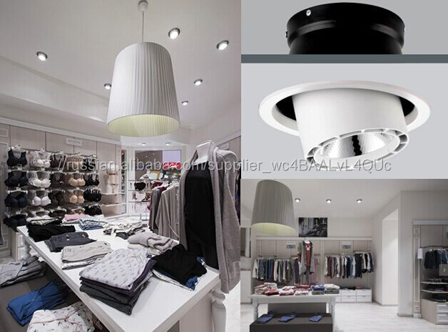 3600лм светодиодный светильник 30W /20W/15W downlight LED СОВ ‘’VIANOLUX‘’