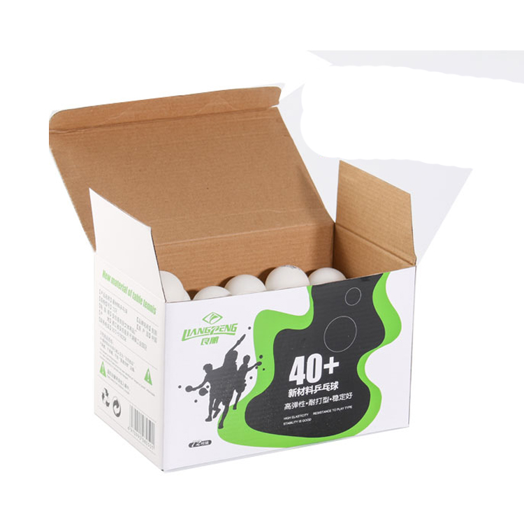40+ training pingpong ball nonflammable International standard ABS new material table tennis balls