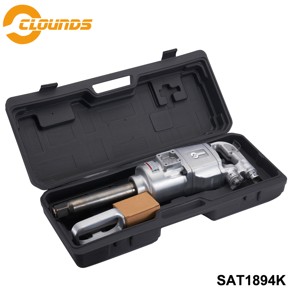 SAT1894K Air Tool Kit Профессиональный Грузовик ремонт шин инструменты 1 "Air комплект ударных гайковертов мощность гаечный ключ