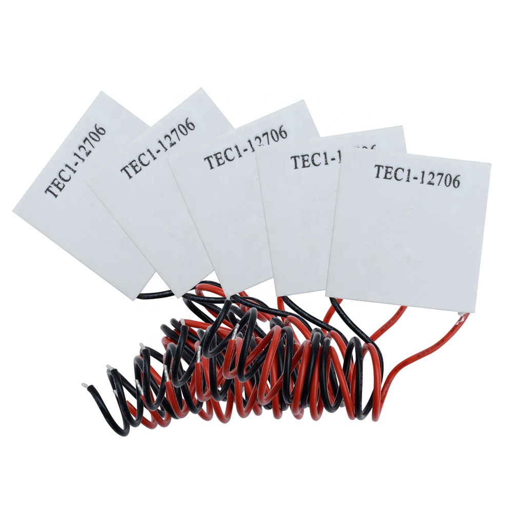 Горячая TEC1-12706 12706 TEC Термоэлектрический охладитель Peltier 12V Новый полупроводниковый Холодильный модуль TEC112706 радиатор
