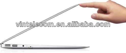 14.1'' процессоров intel d2500 1.86 ггц ноутбука ultra тонкий 2gb барана 160gb жесткий диск нетбук с wifi камеры