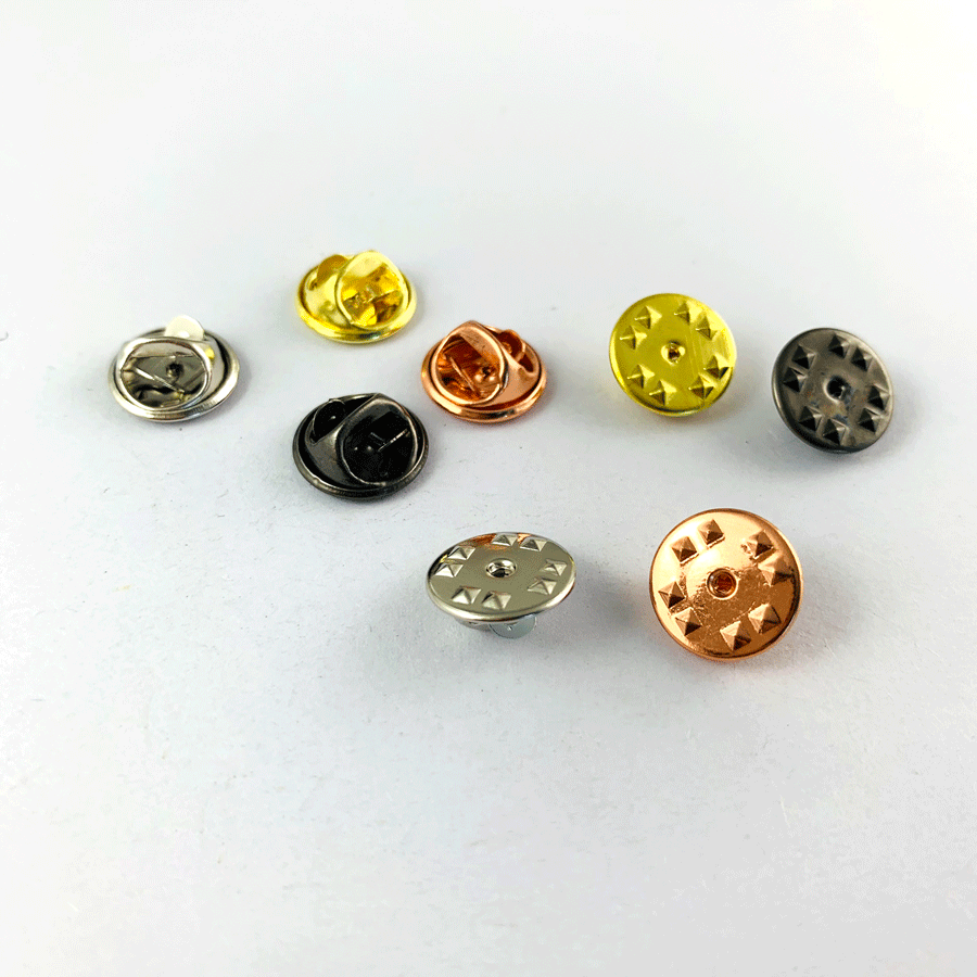High Quality Butterfly Clutch Pin Backs Pin Backings For Badges