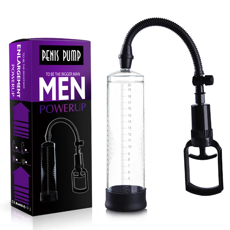 New Penis Pump Vacuum with Soft Silicone Sleeve