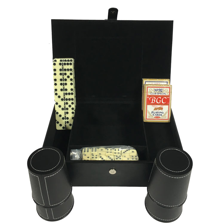 2019 Горячая продажа Крытая игра кожа Покер Чипсы набор коробка jetton box