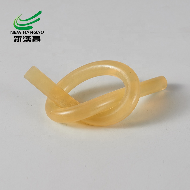Yellowish hot melt adhesive stick for barrettes making