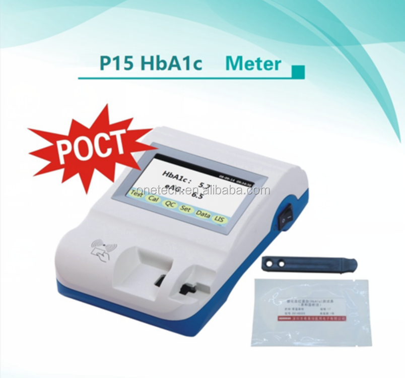 Недорогой анализатор гемоглобина hba1c/измеритель POCT HbA1c, портативный прибор для иммуноанализа и анализа крови P15