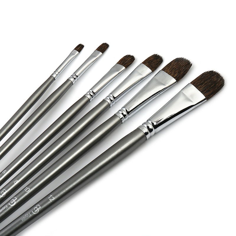 Серый филберт белка волосы Art Set краска кисть акварель краска кисть