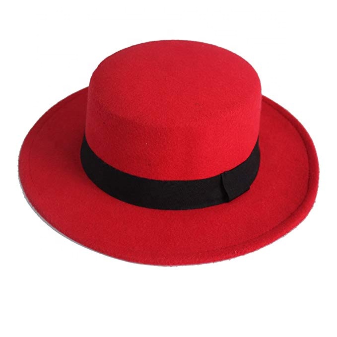 High Quality fashion fedora wool party hats wholesale