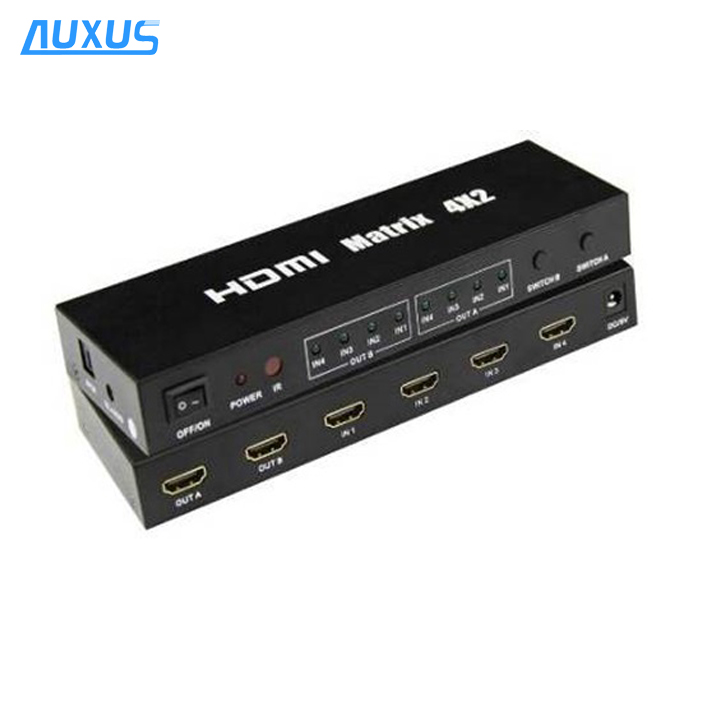 Auxus 4x2 hdmi-матрица с поддержкой 4K x 2K 3D