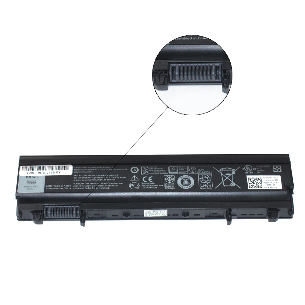 Высококачественный аккумулятор для ноутбука Dell Latitude E5440 E5540 451-BBIE 970V9 9TJ2J WGCW6