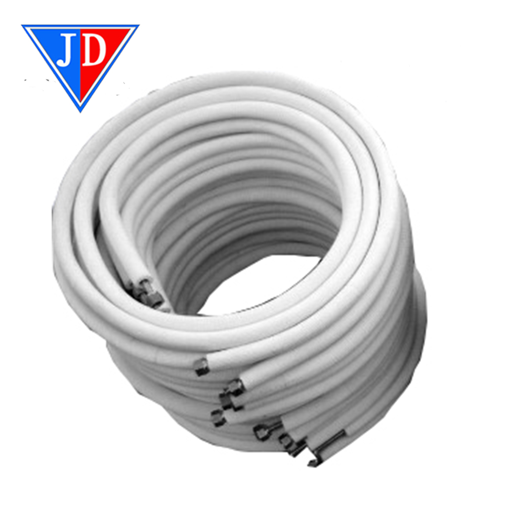 Copper Aluminum Pipes with Grey Insulation Pipes