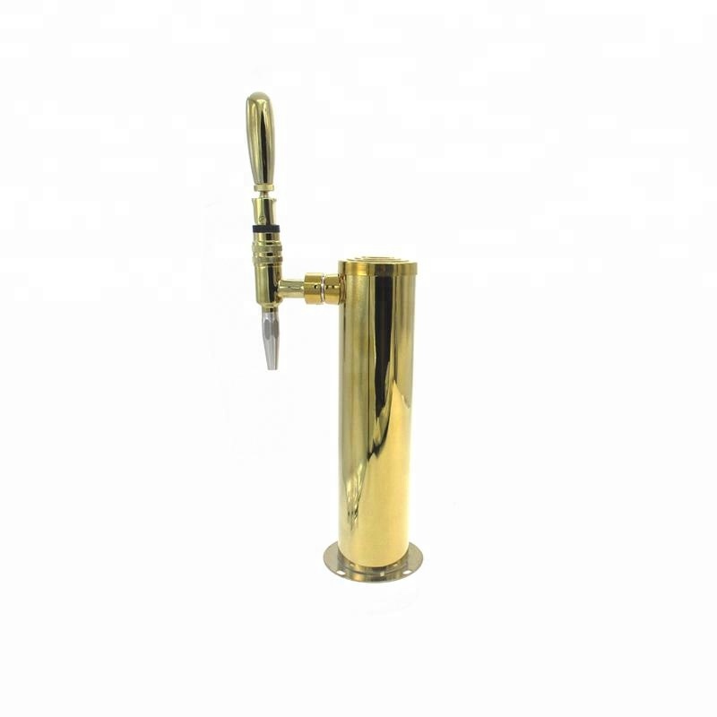 PVD stainless steel beer tap Drink Dispensers beer tower font
