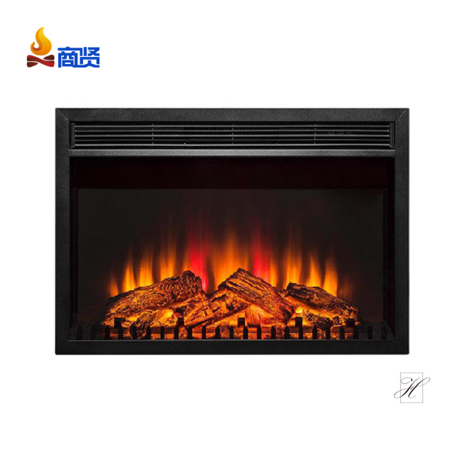 28''Insert brick led electric fireplace with heat