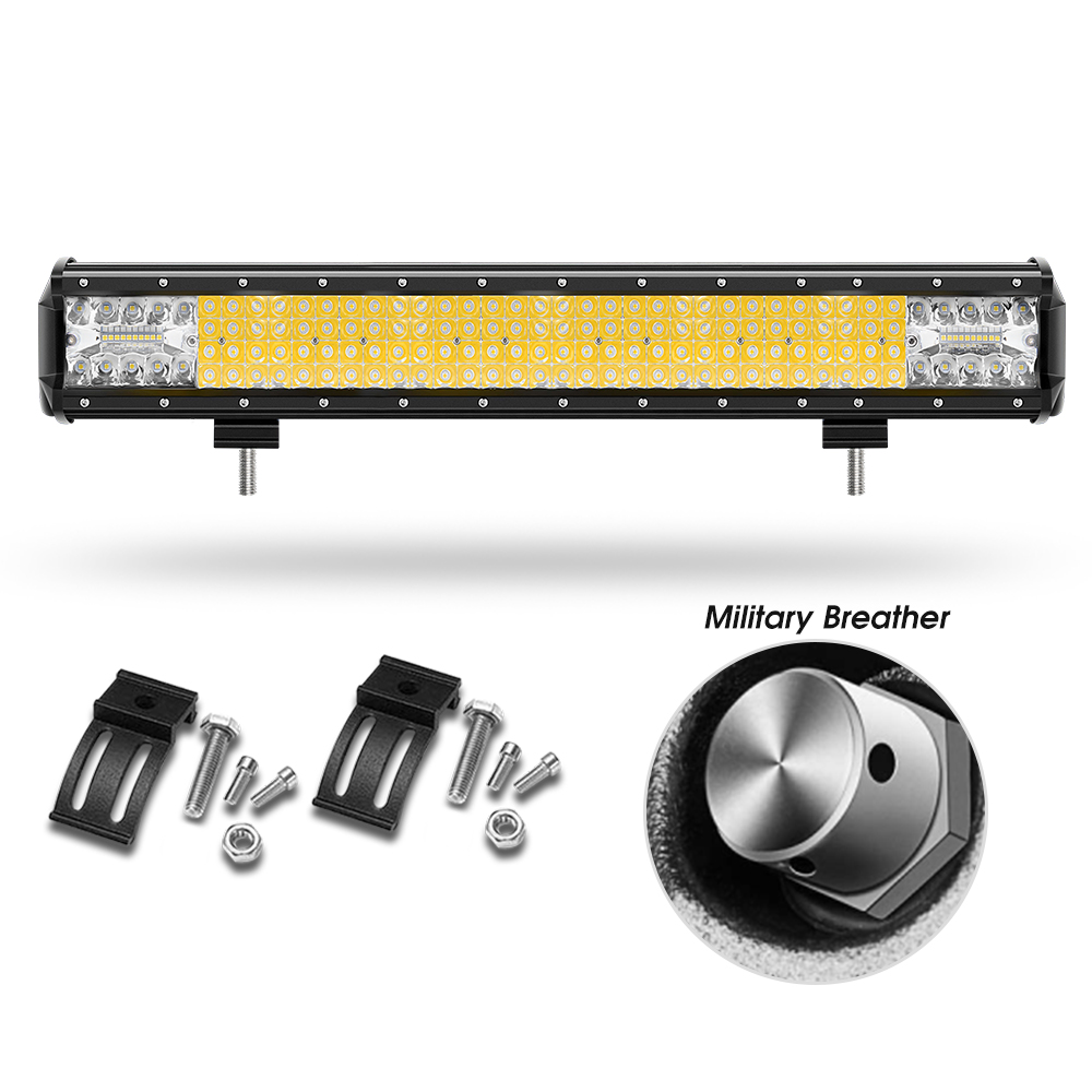 Высокая мощность в горошек 4 Quad строк 15 "22" 32 "42" 52 "дюймов 24 вольт изогнутый светодиодный Бар Offroad 4x4 грузовик автомобиля светодиодная осветительная балка
