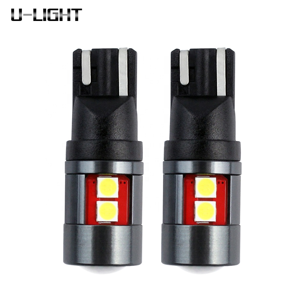Супер яркие светодиодные лампы T8 T10 W5W 194 led 7 smd 3030 canbus светодиодные автомобильные лампы