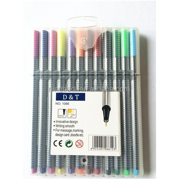 Красочные точки fine Liner ручки с гладкой письма и рисования ручки