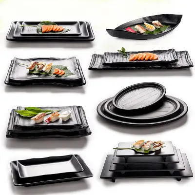 8 9 10 11 12 inch dinner plates plastic modern melamine dishes rectangle melamine restaurant plates hotel