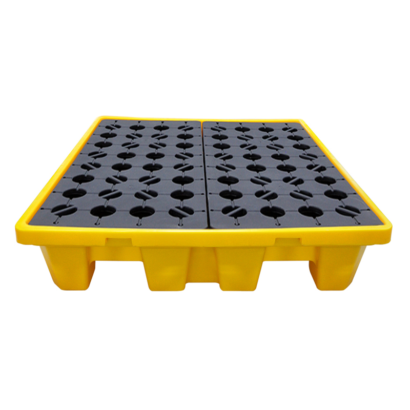 Поддон для сдерживания разлива в барабане HDPE для хранения химических веществ