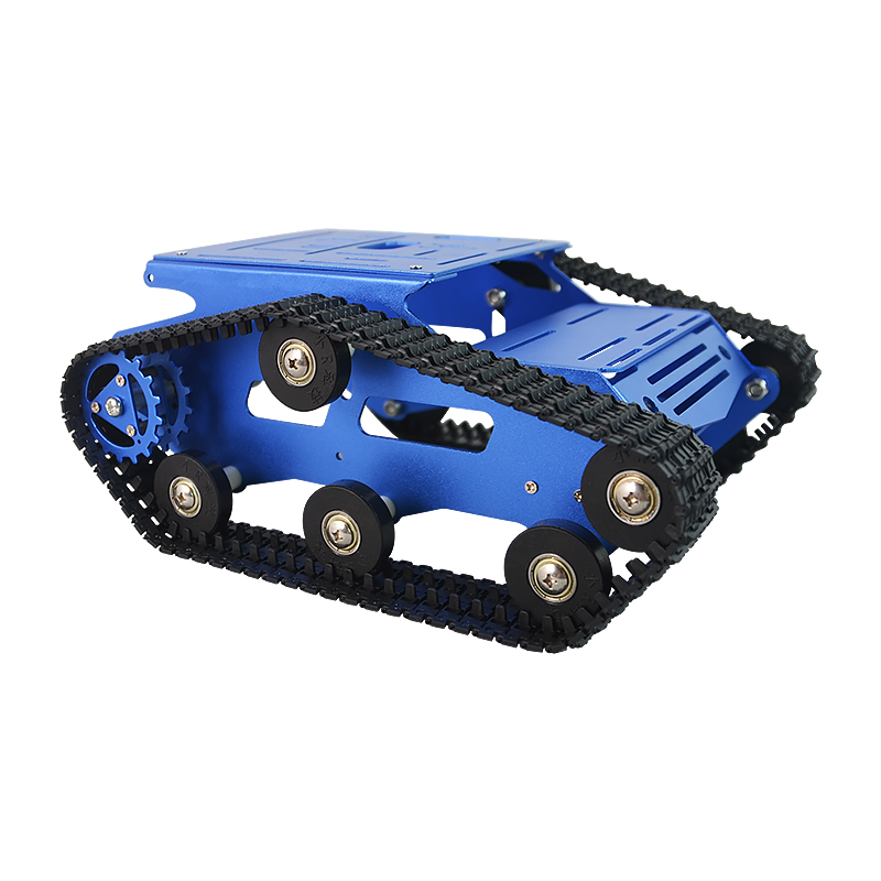 Необработанный шасси из алюминиевого сплава для гусеничного резервуара CNC RC, шасси для Arduino DIY