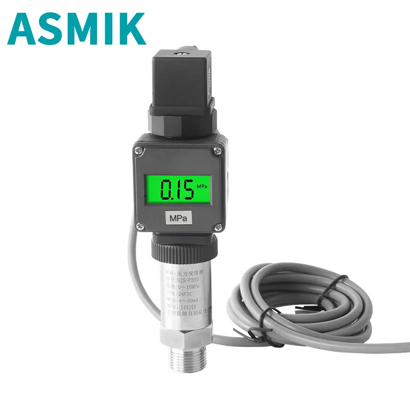 Asmik digital pressure gauge pressure transmitter PMP131/ low price oil pressure gauge sensor