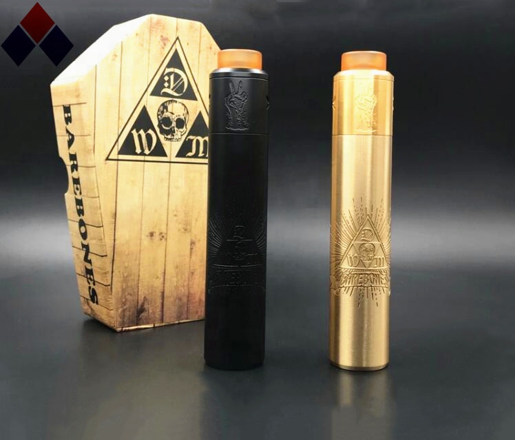 OEM лучший дешевый мех мод электронная сигарета трубка механический мод с RDA Barebones мод наборы