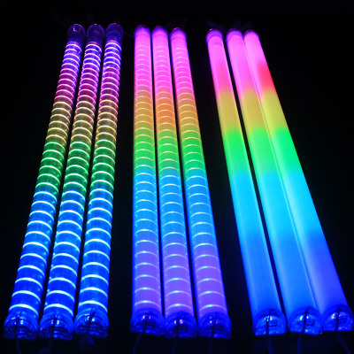 16 пикселей dmx rgb светодиодный балюстерный светильник