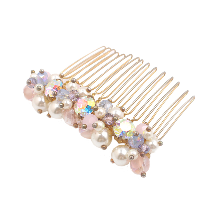 Блеск Кристалл Rhinestone PetalBridal TuckCombFlower Pin заколка для волос для девочек повязка на волосы на заказ расчески
