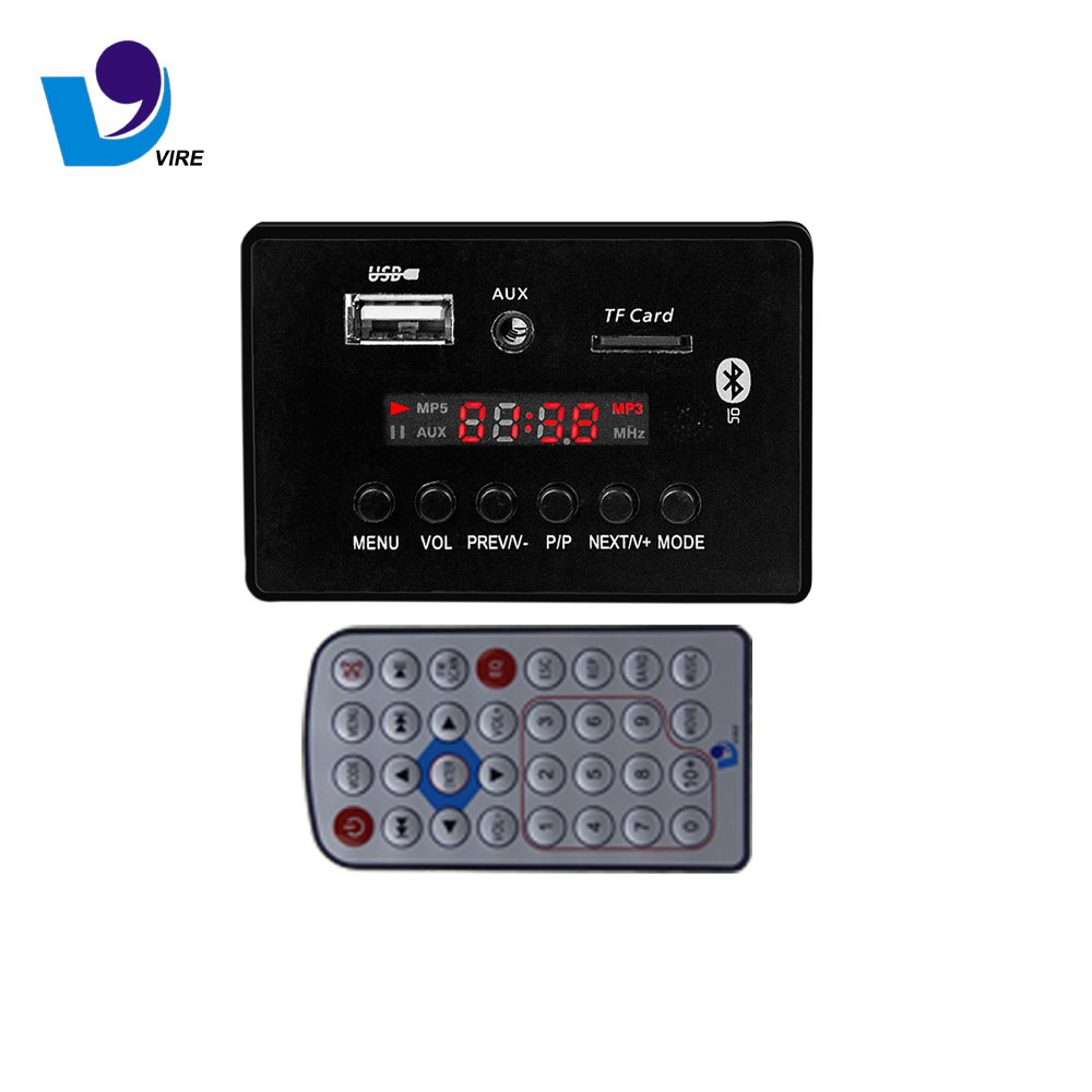 VTF-0025 usb sd fm радио аудио декодер плата