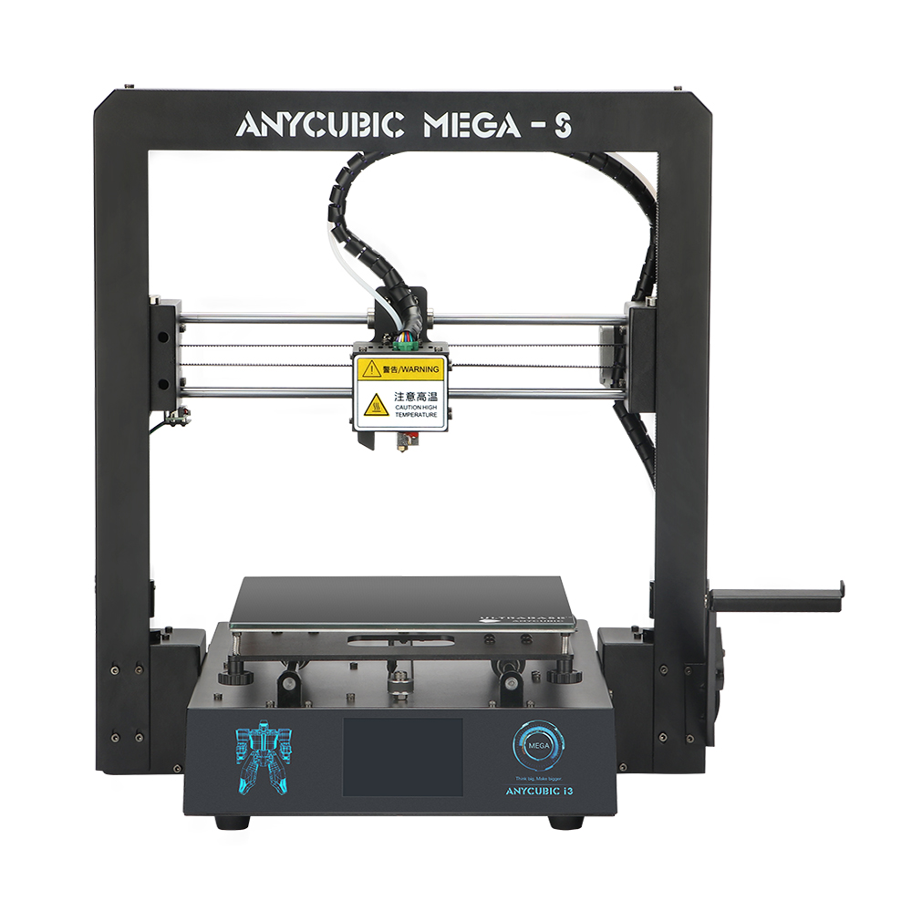 Anycubic Mega S Портативный diy 3D принтер FDM Цифровой настольный I3 Мега обновленная печатная машина